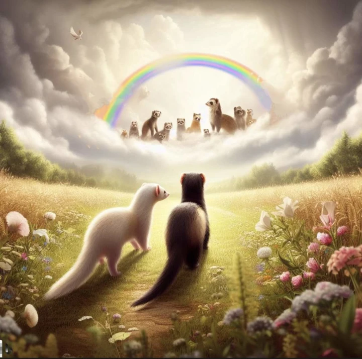 Was tun, wenn ein Tier über die Regenbogenbrücke geht?